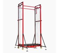Electric Lifting Cart, Heavy Duty Automatic Scaffolding Platform, Remote Control Lift Machine, 3.5M Height, Ideal for Construction and Warehouse Use