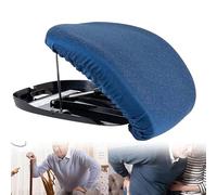 Electric Lifting Cushion Assist Seat with Memory Foam, Portable Chair Lift Aid for Elderly and Disabled, Supports Up to 330lbs, 70% Lift Assistance