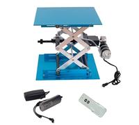 Electric Lifting Platform with Remote Control, 30kg Load Capacity, Retractable Aluminum Oxide Lifter for Industrial Transport and Laboratory Applications