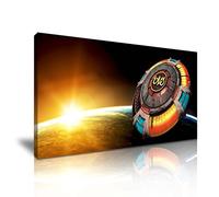 Electric Light Orchestra Rock Music Canvas Wall Art Picture Print - for Home Office Decoration (XL 91.4x45.7cm)