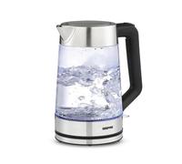 Electric Light Up Blue LED Illuminating Glass Jug Kettle Cordless 1.7L 3KW GK380