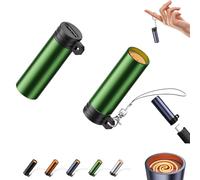 Electric Lighter USB C, Windproof Waterproof Lighter for Phone, Plug in Phone and Blow to Work,No Need Charging,Type C Mini Portable for Smartphone with TypeC Device Chargers (Green)