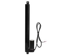 Electric Linear Actuator 1000N Heavy Duty 300mm Stroke IP65 24V DC Motorized Linear Motion Actuator for Electric Medical Beds Massage Chairs Industrial Lifting Systems Black (Actuator Only)