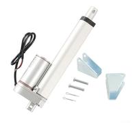 Electric Linear Actuator 12V 330lbs 1500N Thrust 150mm Length Low Noise Motor IP54 Rated for Motorized Doors Platforms