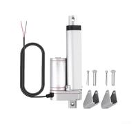 Electric Linear Motion Actuator 330lbs Load 12V DC - Silent 55dB Heavy Duty Push Rod for Window Opener Lift Chairs Agricultural Use 100mm(1500N 50mm)