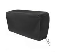 Electric Log Splitter Cover for 5-9 Ton Wood Splitters, Waterproof 210D Oxford Dust Protector with Drawstring, All-Weather Outdoor Shield, 37.8x11.8x19.3 Inch, Black