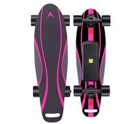 Electric Longboard Skateboard with Remote, 3-Speed, Shock Absorption Wheels, Top Speed 15km/h, 15km Range, 8 Layers Maple for Commuting and Campus Riding