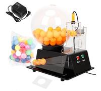 Electric Lottery Ball Machine - Automatic Bingo Ball Drawer Transparent acrylic design for a clear view of the drawing process, Great For Large Groups, Parties