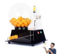 Electric Lottery Machine, Bingo Balls Cage with 60 Balls, Automatic Lottery Drawing Tool for Large Group Games and Party Entertainment