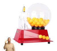 Electric Lottery Machine, Bingo Balls Draft Game Equipment, Automatic Raffle Drum with 60 Balls for Entertainment Venues, Shopping Malls, Supermarkets
