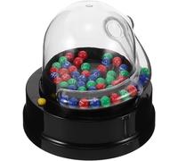 Electric Lottery Machine - Transparent Portable Bingo Ball Picker for Party Games, Cafe, Karaoke Entertainment