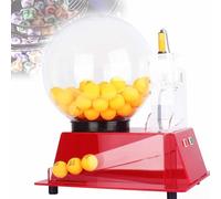 Electric Lotto Ball Machine - Portable Bingo Cage Game with 100 Balls for Lottery Fun and Entertainment