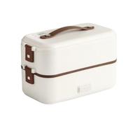Electric Lunch Box Food Heater, 300W 4-in-1 Heated Lunch Box for Work/Car/Truck, Portable Food Warmer with Fork and Spoon