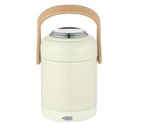 Electric Lunch Box, Hot Food Bento Boxes, 1.9L Portable Thermal Bento Box, Stainless Steel Food Heating Warmer Container, USB Electric Heated Lunch Box Heater, for Car/Truck/Home