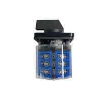 Electric LW26-32/3 Changeover Rotary Cam Switch With Plastic Cover 660V 32A 3 Poles On-Off-On Control Motor LW28 YMW26 1Pcs(102)