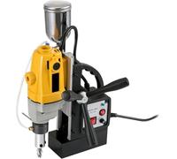 Electric Magnetic Drill Press, 1100W Magnetic Drill Machine with 11 Drill Bits, 550 RPM, Easy to Use for Beginners and Professionals, Ideal for Metal Drilling