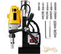 Electric Magnetic Drill Press, 980W-1200W Bench Drilling Rig for Engineering Steel Structures, Heavy Duty, Industrial Use