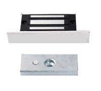 Electric Magnetic Lock, 12V 60KG Electromagnetic Lock Holding Force Side Mount Embedded Invisible Wooden Metal Glass Door Electric Magnetic,for Home Security(B)