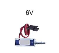 Electric Magnetic Lock, Electromagnetic Lock Magnetic 6V/12V/24V Electric 1.5A/2A/1A Linear Solenoid,for Home Security(TAU-0537-6V)