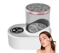 Electric Makeup Brush Cleaner, Cosmetic Brush Cleaner, Automatic s-pinning Makeup Brush Cleaner Fit For All Size Makeup Brush,Gift For Women Friend