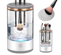 Electric Makeup Brush Cleaner Machine - Automatic Cosmetic Brush Cleaner for All Size Beauty Makeup Brushes - Gift for Women, Wife, Friend