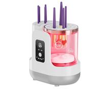 Electric Makeup Brush Cleaner Machine,Automatic Makeup Brush Cleaner with Dryer for Deep Cleaning,Make up Brush Cleaner Fit for All Size Makeup Brush