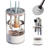 Electric Makeup Brush Cleaner Machine - Automatic Spinning Cleaner for All Size Brushes
