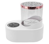 Electric Makeup Brush Cleaner Machine, Automatic USB Powered Cleaner Electric Automatic Cleaner and Dryer with Timer Design Forward Reverse Rotation for Home Travel Use