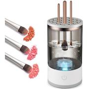 Electric Makeup Brush Cleaner Machine, USB Automatic Quick Wash in Seconds, Cosmetic Brushes Cleaning Tools, Hand-Free Set for Cleaning and Drying