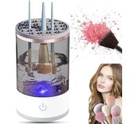 Electric Makeup Brush Cleaner Machine, USB Makeup Brush Cleaner, Cosmetic Brush Cleaner, Automatic Spinning Makeup Brush Cleaner Fit for All Size Makeup Brush