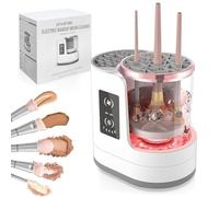 Electric Makeup Brush Cleaner Machine With Makeup Brush Dryer, Automatic USB Cosmetic Brushes Cleaner Tool, Multi-Functional Cosmetic Brush Cleaner for Makeup Brush Sponges Beauty Cosmetic Set
