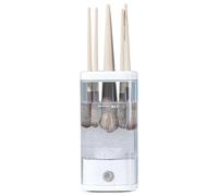 Electric Makeup Brush Cleaner - Quick-Drying Cosmetic Brush Washing Machine,Portable Cosmetic Brush Cleanser Tool, Makeup Brush Rotating Blender For Women And Girls