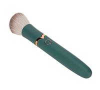 Electric Makeup Brush, USB Rechargeable Electric Cosmetic Brush 10 Gears Soft Hair Electric Beauty Brush for Blending Green