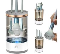 Electric Makeup Brushes Cleaner,Portable USB Reusable Cosmetic Brush Cleaner Machine,Make Up Brush Cleaning Tool to Wash Dry All Size Makeup Brush,Great Gift for Women, Girlfriend,Valentine's Day