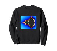 Electric Mandelbrot Set Fractal Geometry Retro Shapes Mania Sweatshirt