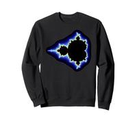Electric Mandelbrot Set Fractal Geometry Retro Shapes Mania Sweatshirt