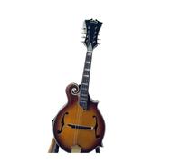 Electric Mandolin - Professional 4-String Maple Top & Back, Durable Design with Steel/Bronze Strings for Musicians