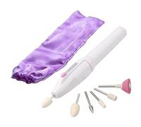 Electric Manicure Pedicure Kit - Rechargeable Professional Nail Grooming Set, Variable Speed Fingernail Toenail Shaper | Compact Handheld Polisher Multiple Attachments Spa , Beauty Care