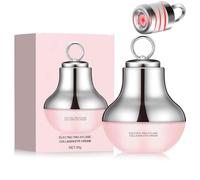 Electric Massage Eye Cream for Dark Circles and Puffy Eyes, Anti Wrinkle Eye Cream with Vibrating Massager, Under Eye Creams Dark Circles with Natural Extracts, Daily Care for Fine Lines & Moisture