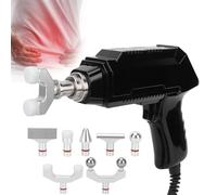 Electric Massage Gun for Spine Correction - 9-Speed Chiropractic Adjustment Tool for Back Pain, Muscle & Joint Relief Therapy