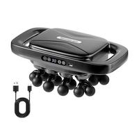 Electric Massage Machine - Rechargeable 20-Head 30-Setting | Body Massager Machine for Legs - for Elderly Men Adults Long Working People Workout Home Travel Dorm Apartment