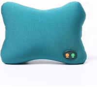 Electric Massage Pillow, 5 Modes Soft Vibration Neck Back Kneading Massager Shoulder Massager Lower Back Massager Shiatsu Back Massager for Home Car Use