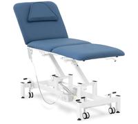 Electric Massage Table 1 Motor 100 W 185 x 63 x 47 90 cm 150 kg White/blue - Electric Massage Tables by Physa Blue,White