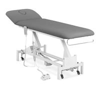 Electric Massage Table 1 Motor 100 W 207 x 68 x 53 92 cm 200 kg White/grey - Electric Massage Tables by Physa Grey,White