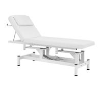Electric Massage Table 1 Motor 50 W 185 x 63 x 47 90 cm 150 kg White - Beauty Therapy Beds by Physa White