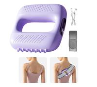 Electric Massager - Three Modes Five Gears Multifunctional Full-Body Fascia Ring - Cordless Rechargeable Machine Promotes Health Relax Neck Leg Back Shoulder Hand