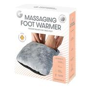 Electric Massaging Ultra Soft Foot Warmer for Women Men, Fast Heating Pad Ultra Soft Flannel Fleece Relieves Cold Feet and Aches, Ideal for Winter, Bedtime, and Office Use
