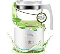 Electric Matcha Tea Maker with One-Touch Brewing, Hot or Cold Foam Tea Brewer, Glass Kettle for Ultimate Tea Experience