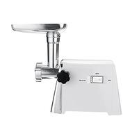 Electric Meat Grinder 2800W Electric Meat Grinder Sausage Food Stuffer Maker Stainless Steel Kitchen for Burgers Meatballs (White One Size)