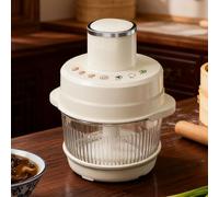 Electric Meat Grinder and Dough Maker, 500W Multifunctional Food Processor with 3 Texture Settings for Mixing, Grinding, Chopping and Juicing